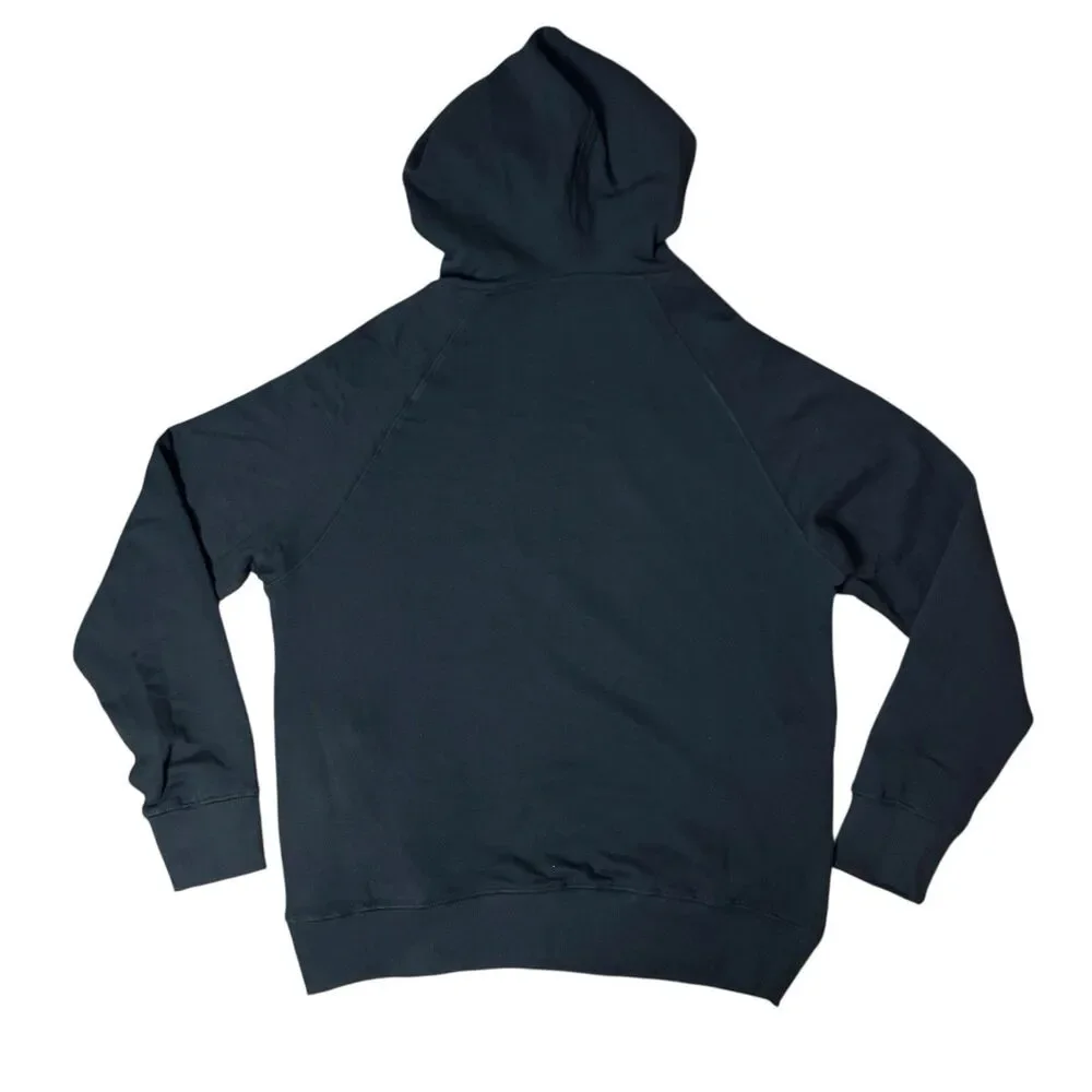 Banana Republic Mens‎ XL Black Pullover Hoodie Sweatshirt Preppy Casual Star